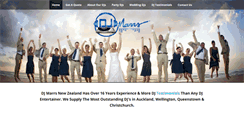 Desktop Screenshot of djmarrs.co.nz